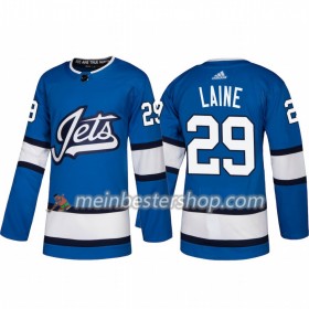 Winnipeg Jets Patrik Laine 29 Adidas 2018-2019 Alternate Trikot Authentic - Herren